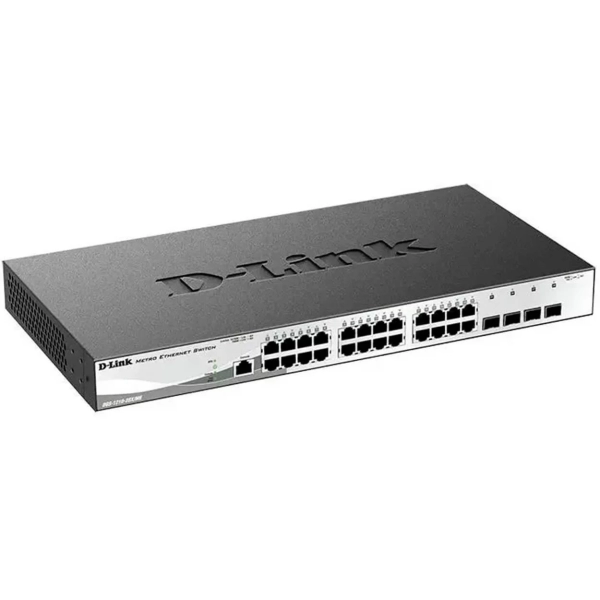 Коммутатор D-Link DGS-1210-28X/ME/B1B 24G 4SFP+ управляемый