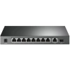 Коммутатор TP-Link TL-SG1210P 9G 1SFP 8PoE+ 63W неуправляемый