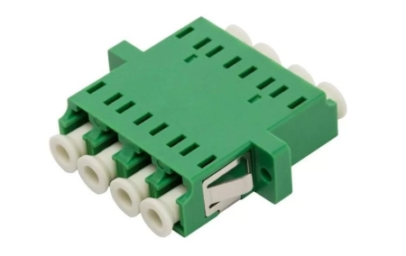 Оптический адаптер LC/APC, SM, quadro