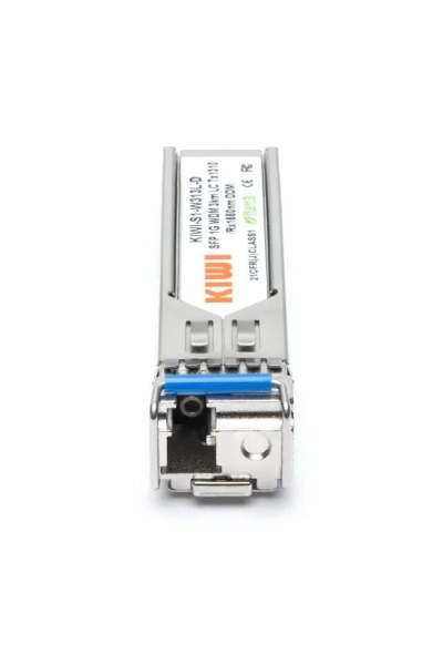 KIWI SFP модуль WDM, 1.25 G, 3 км, TX 1310 нм, RX 1550 нм, LC, DDM