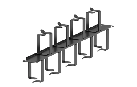 Органайзер кабельный горизонтальный двусторонний 19"  ОКГД-19"-1U