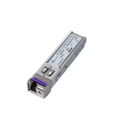 Модуль SFP WDM 1,25 Гбит/с, 20 км, 1490/1310 нм, SMF, LC