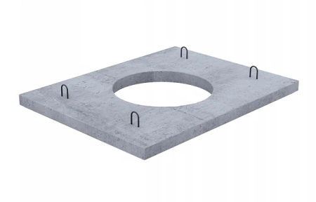 Плита перекрытия колодца ККСр-1-10(80) (В20)