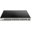 Коммутатор D-Link DGS-1210-52MP/ME/B2A 48G 4SFP 48PoE 370W управляемый