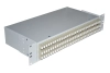 Кросс распределительный стоечный КРС, 19', 2U, 96, MM, укомплектованный 192 LC/PC