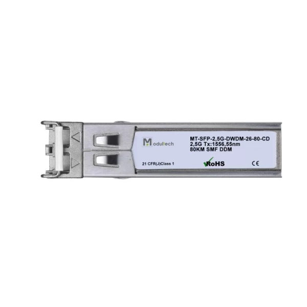 Модуль SFP DWDM 2,5 Гбит/с, 80 км, 26 CH, 1556,55 нм, SMF, LC