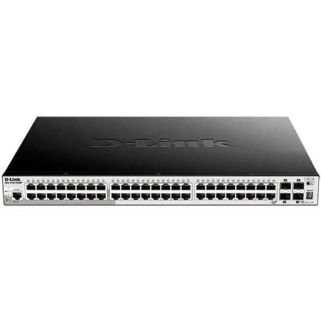 Коммутатор D-Link DGS-1510-52XMP/A1A 48G 4SFP+ 48PoE 370W управляемый