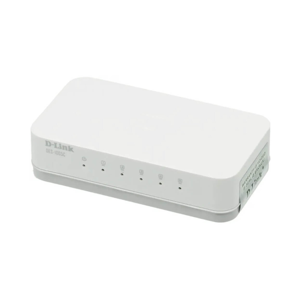Коммутатор D-Link DES-1005C, 5 портов 10/100Base-T неуправляемый