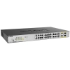 Коммутатор D-Link DGS-1026MP, 24 порта 10/100/1000Base-T, 2 комбо-порта 100/1000Base-T/SFP, PoE 802.3af/at 370W неуправляемый