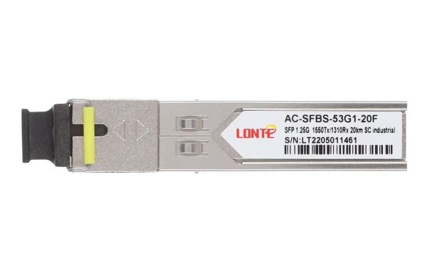 Модуль SFP WDM 1.25G Tx1550/Rx1310 20km SC DDM  Industrial