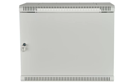 Шкаф телекоммуникационный настенный разборный 19”,12U(600x450), ШТ-НСр-12U-600-450-М дверь металл ССД