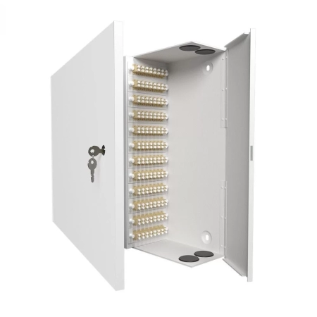 Кросс распределительный настенный КРН, 96, MM, укомплектованный 192 LC/PC