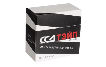 Лента мастичная ЛМ-1,5 ССД-ТЭЙП 38мм х 1,5м х 3мм