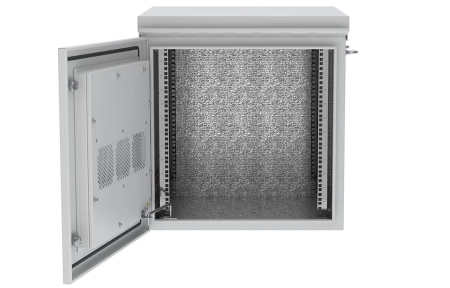 Шкаф климатический телекоммуникационный навесной ШКТ-НВ-2-15U-600-500 с крышей ССД