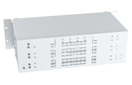 Кросс ШКОС-Л -3U/6 (корпус б/планок,б/ЗИП,б/кассеты) ССД