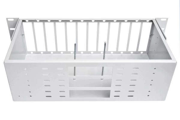 ШКОС-96 Шкаф кроссовый стоечный 3U (короткая планка)