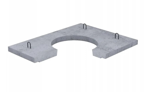 Плита перекрытия колодца ККСр-1-10(80) (В20)