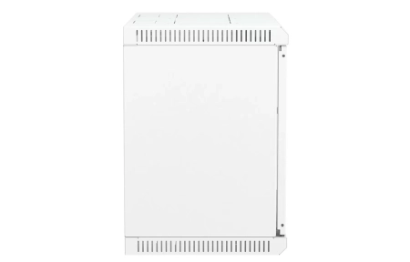 Шкаф телекоммуникационный настенный разборный 19”,9U(600x350), ШТ-НСр-9U-600-350-П дверь перфорированная ССД