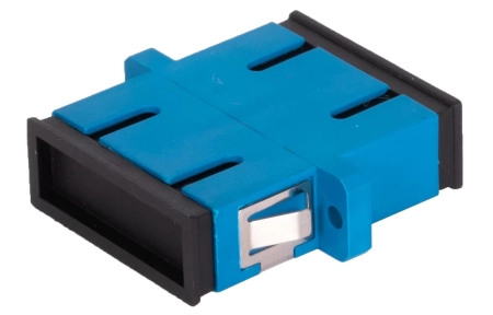 Адаптер (розетка) SC/UPC SM дуплексный с фланцами