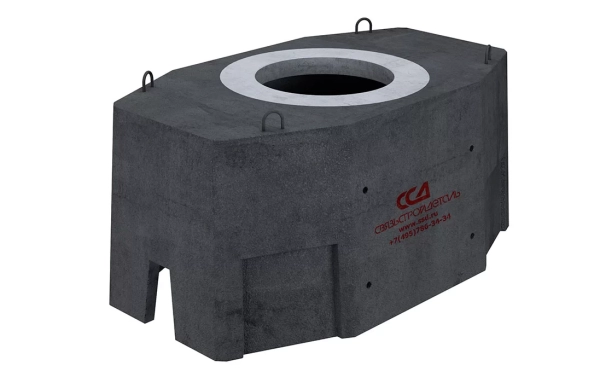 Колодец ККСр-3-10 ГЕК-ССД (В20) в двухслойной битумно-латексной гидроизоляции