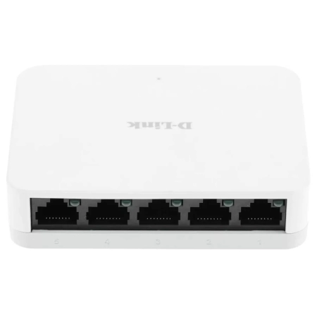 Коммутатор D-Link DGS-1005A/E1A, 5 портов 10/100/1000Base-T неуправляемый