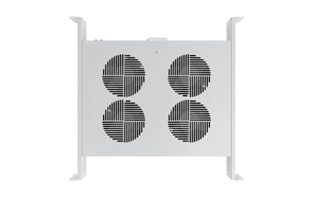 Вентиляторный модуль , 4 вентилятора с термореле  ВМ-4-19"-Т ССД
