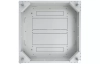 Шкаф телекоммуникационный напольный 19",42U(600x1000), ШТ-НП-42U-600-1000-П, передняя дверь перфорированная ССД