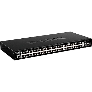 Коммутатор D-Link DGS-1520-52/A1A 48G 2x10G 2SFP+ управляемый