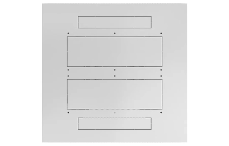 Шкаф телекоммуникационный напольный 19",18U(600x800), ШТ-НП-18U-600-800-П, передняя дверь перфорированная ССД