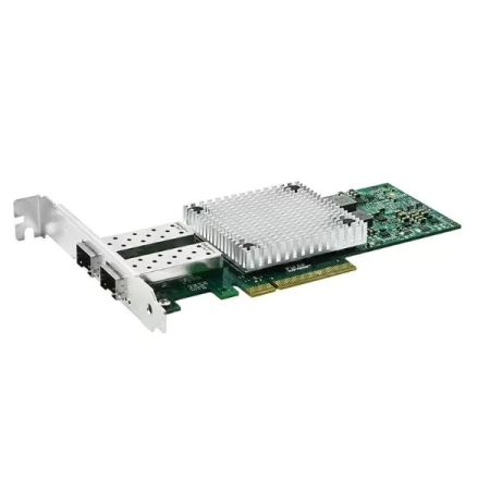 Сетевая карта 10Gigabit Ethernet, 2 SFP+ порта, 2*10G Base-X, 10 Гбит/с, Intel x710